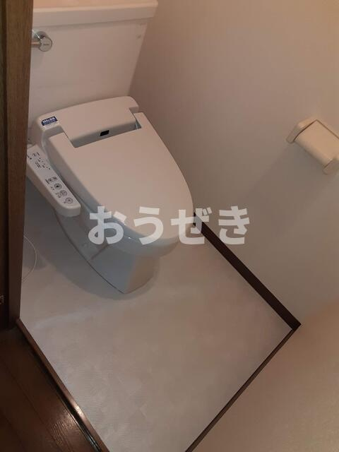 フレックスタワー横浜関内のトイレ|温水洗浄便座は残置（退去前）