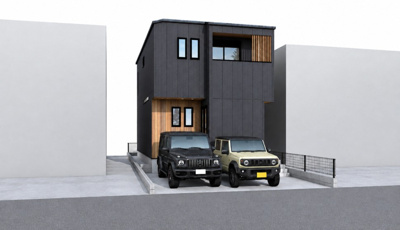 【外観パース】 | 大和市深見 新築戸建 全1棟 | 同施工会社の完成物件もご見学いただけます。
実際の建物をご覧いただけるため、完成後の暮らしをイメージしやすくなります。
※掲載の完成イメージパースは、実際の建物と異なる場合があります。