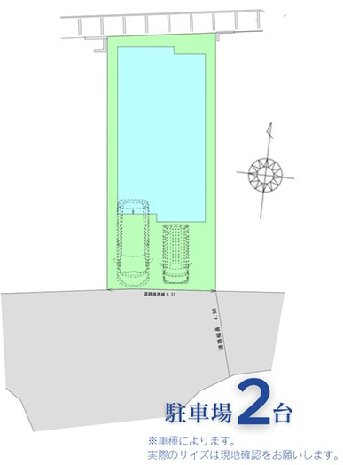 【区画図】 | 大和市深見 新築戸建 全1棟