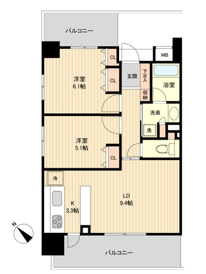 【間取り】 | グラディート町田