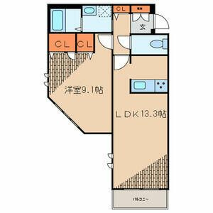 プロミネンス　ビューの間取り