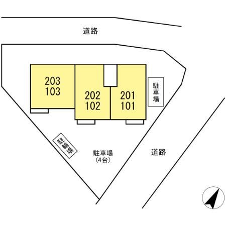 【区画図】 | アクロス3