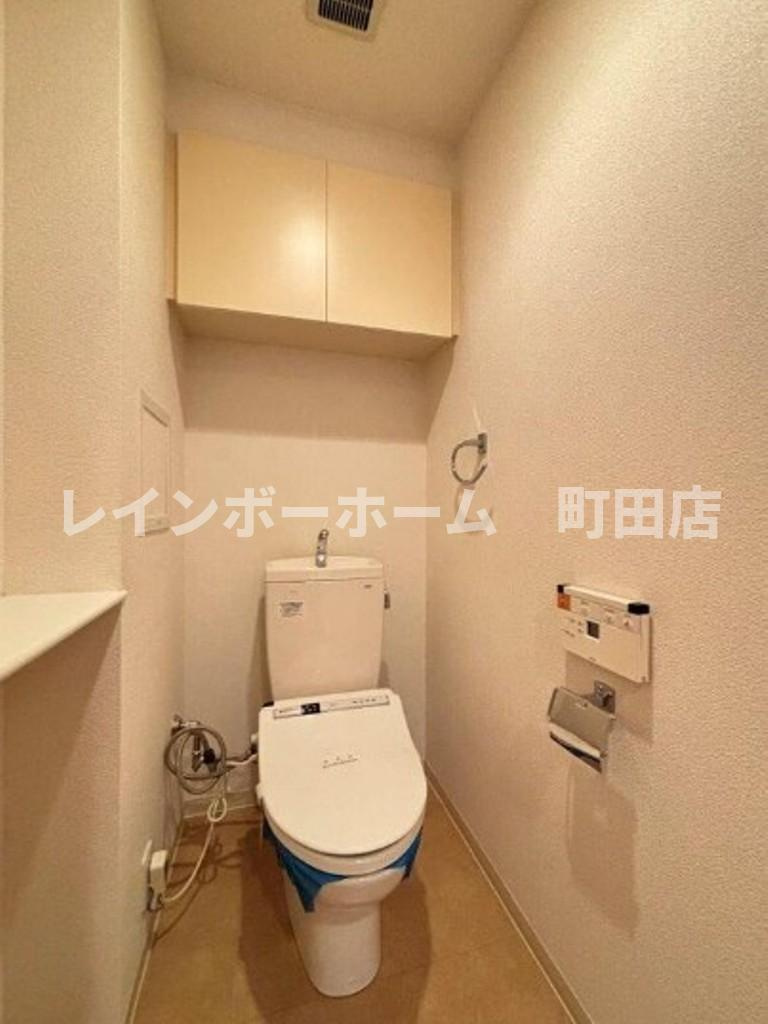 KDXレジデンス町田※初期費用分割あと払いサービス利用可能物件のトイレ