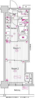 【間取り】 | ガーラ・プレシャス練馬 | 間取りです。