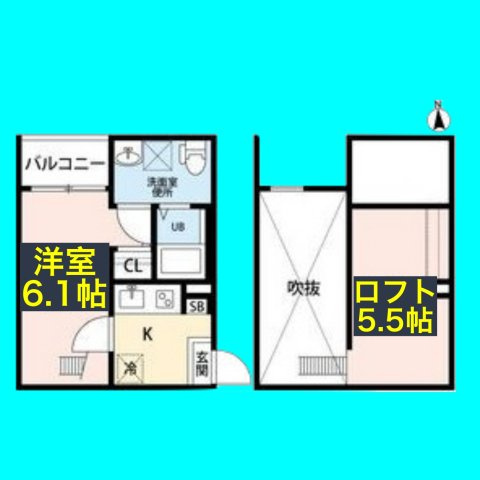 Core　Kanayama(コアカナヤマ)の間取り