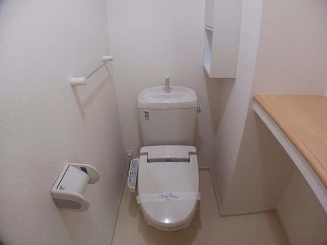 リバークロスのトイレ|トイレもきれいです