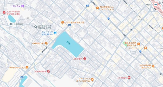 加古川市平岡町新在家　　JR「東加古川駅」徒歩10分の地図