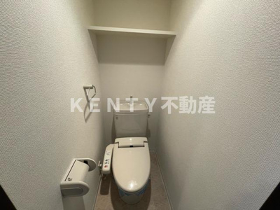 【トイレ】 | セントパレス大鳥居 | 落ち着いた色調のトイレです