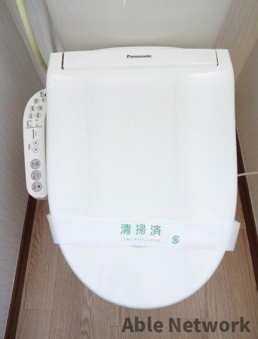 横瀬コーポⅠのトイレ|温水洗浄便座