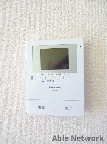 横瀬コーポⅠのセキュリティ|テレビモニター付インターホン