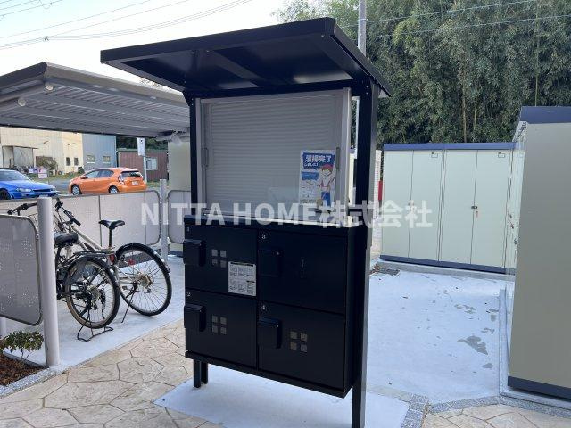 福知山市字長田のアパートのその他|宅配ＢＯＸを完備しています！