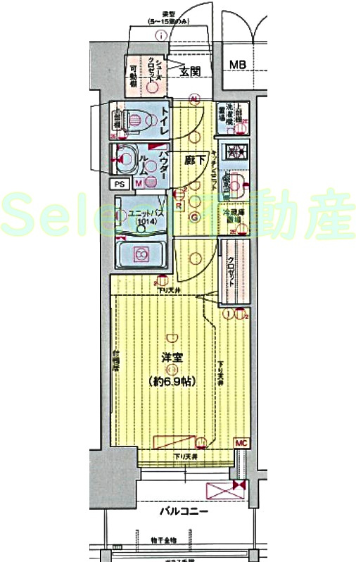 プレサンスＮＡＧＯＹＡファストの間取り
