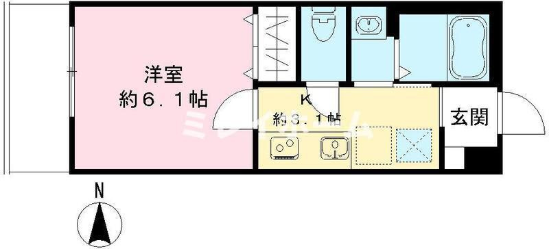 アオアクアの間取り