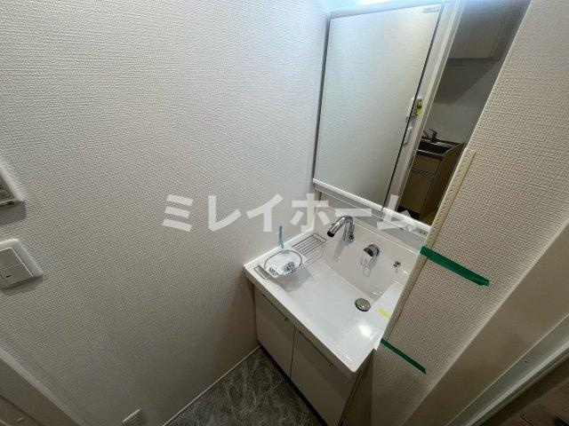 アオアクアの独立洗面台