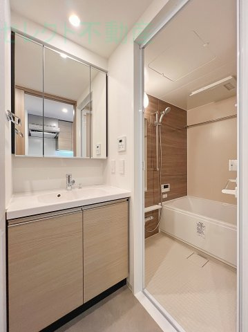 ザ・パークハビオ新栄の洗面所