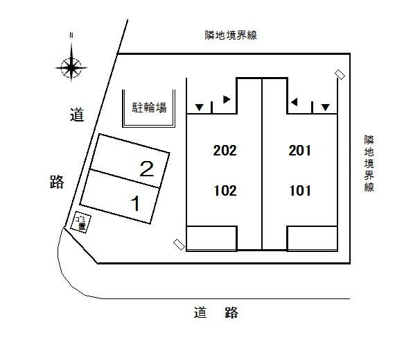 Ｌａ　Ｍｅｒ（ラメール）の区画図