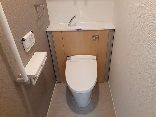 サンリット　ネオのトイレ|ゆったりとした空間のトイレです