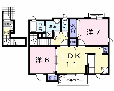ル・クレアの間取り
