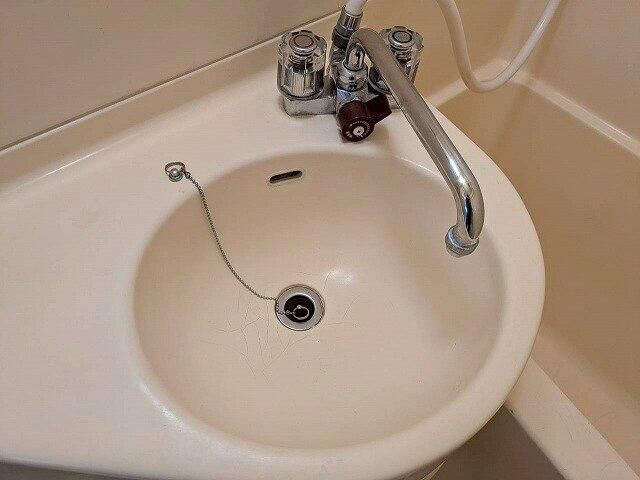 プラザドゥサビーネＢ棟の洗面所|使いやすい洗面所です