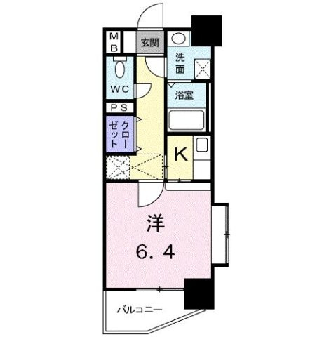 【間取り】 | ルネス六本松