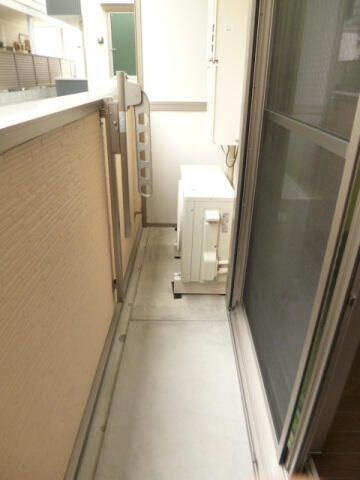 ルクール氷川台のバルコニー