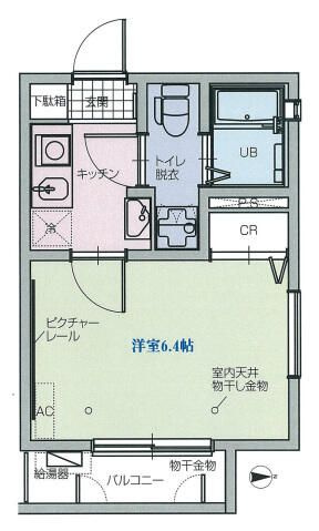 ルクール氷川台の間取り