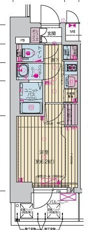 プレサンス千種駅前レガートの間取り
