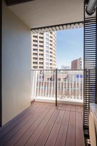 レガシス中目黒のバルコニー|※写真は同タイプ住戸です。
