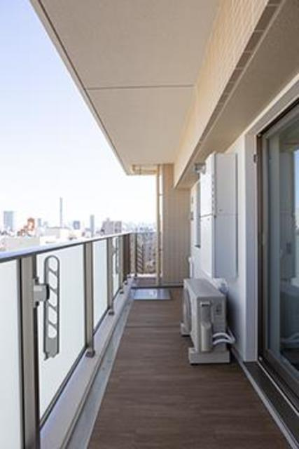 ハレマカニ御苑のバルコニー|※写真は同タイプ住戸です。