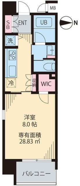 ビイルーム武蔵小杉の間取り
