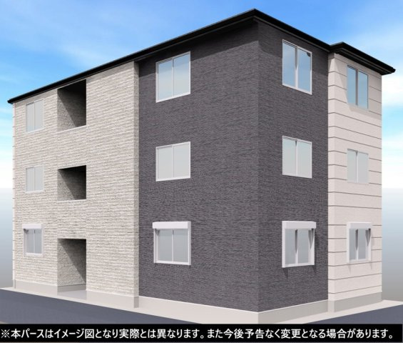 KEIAI RESIDENCE 北小金　Ⅳの外観パース