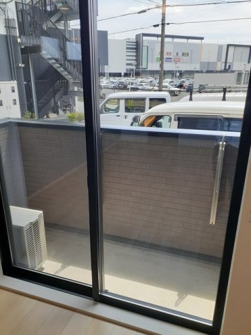リバーバッグ　Ⅱのバルコニー