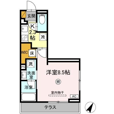 Serenvita Amakubo(ｾﾚｳｨｰﾀ ｱﾏｸﾎﾞ)の間取り