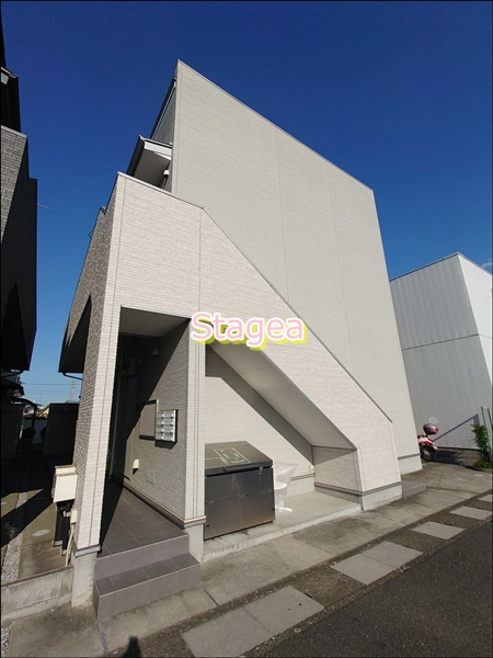 さいたま市北区宮原町４丁目のアパートの外観