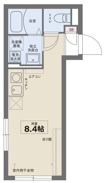 ＣＯＣＯＦＬＡＴ板橋の間取り|間取りです。