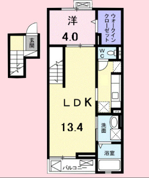 フィオーレ　パラッツオ　の間取り