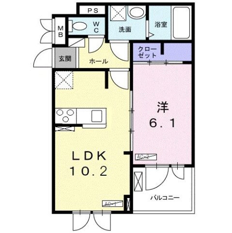 【間取り】 | ボヌール　エトワール