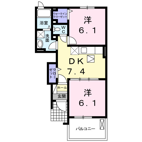 【間取り】 | グレイス春日