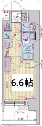 プレサンス千種駅前レイズの間取り
