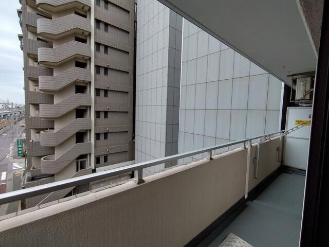 第２ロイヤルシラコのバルコニー