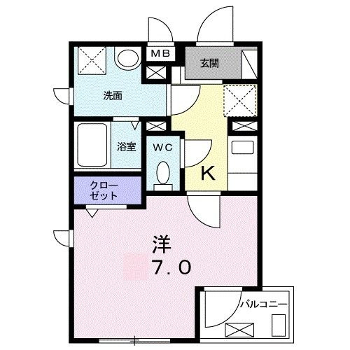 Ｙ・Ｓ・Ｏの間取り|間取りです。
