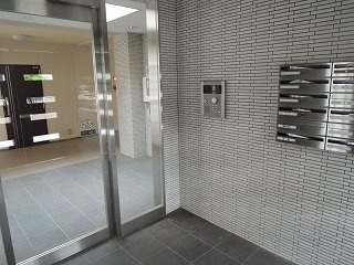 アーバンヒルズⅡのエントランス