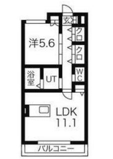 グランドウール　S・Kの間取り