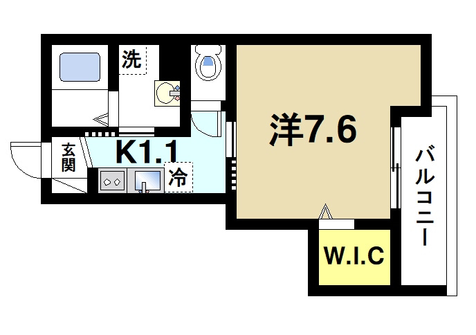 ラ・ルーチェの間取り|ゆったりと暮らせる間取りです。