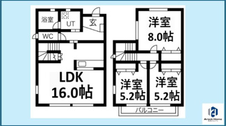 【間取り】 | Green Court社が丘