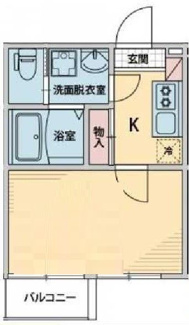 【間取り】 | Nクレール | 間取りです。