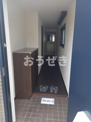 イワキパークハイムⅢの玄関