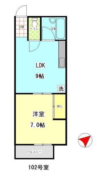 【間取り】 | メイプル柳瀬川
