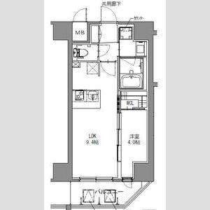 【間取り】 | S-RESIDENCE神戸みなと元町alo