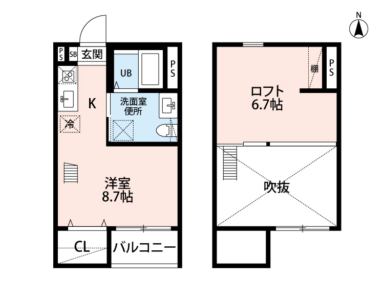 アーク本陣の間取り